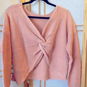 Hollister Twist Cross Sweater